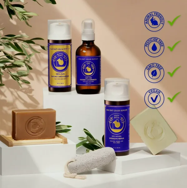 Natural Body Care Present Kit - Lavender Spa Basket