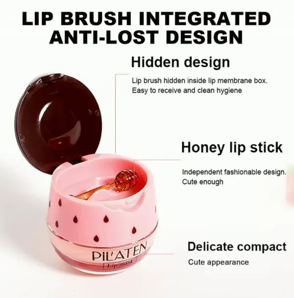 Bee Lip Balm Moisturizing Set, Berry & Honey Scents