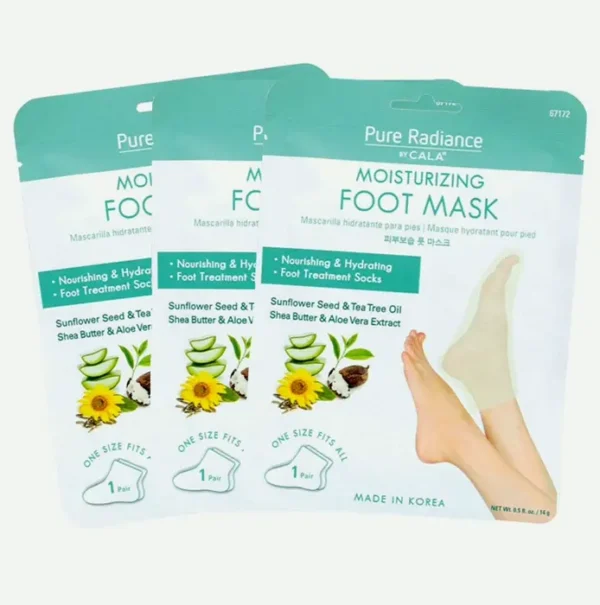Sheer Glow by Cala Hydrating Feet Treatments Three Pairs