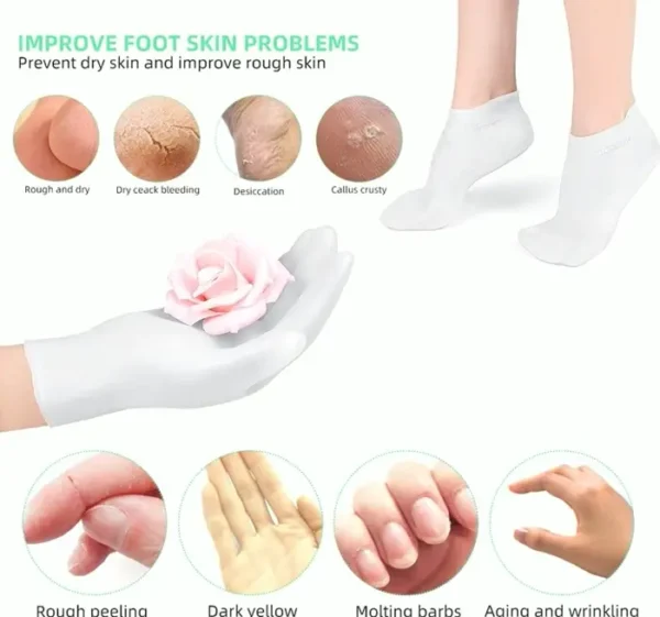 Hydrating Silicone Heels & Handwear Pack