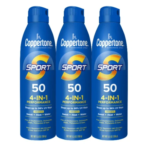 Coppertone Sunscreen Spray SPF Water-Resistant, Bulk Pack