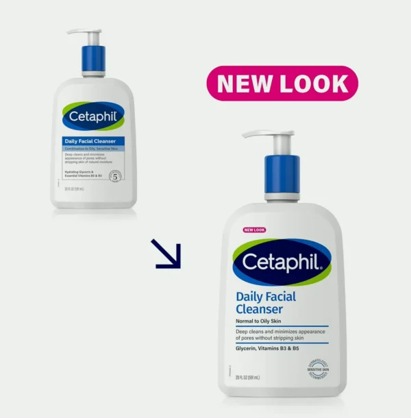 Cetaphil Everyday Face Cleanser for Sensitive Skin