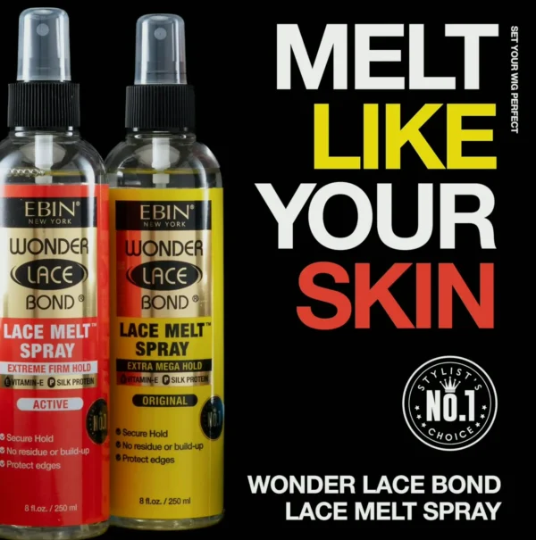 Ebin New York Wonder Lace Bond Spray 3.39oz/100 mL - Strong Hold