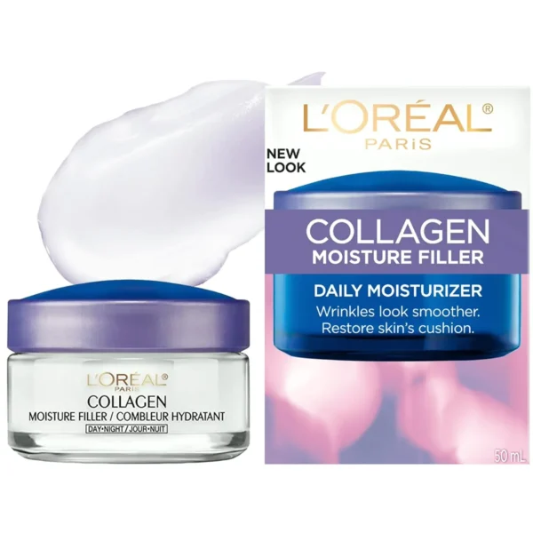 L’Oréal Collagen Face Cream, Reduce Lines, 1.7oz oz