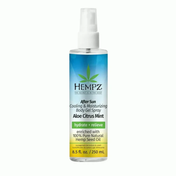 After Sun Soothing Aloe Vera Spray, Vegan 8.5 oz.
