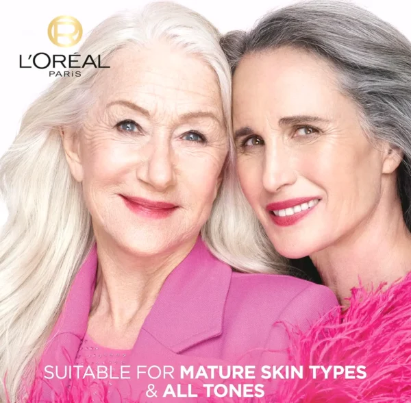 L'Oreal Parisian Rosy Tone Anti-Ageing Facial Cream, Revitalize Tone, 1.7 oz