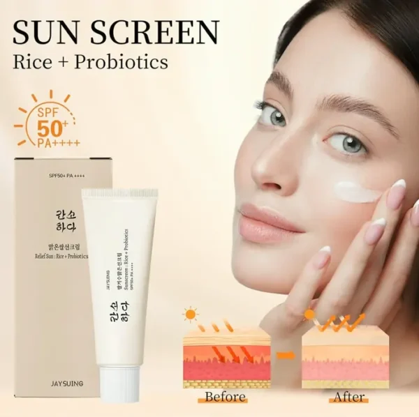 Comfort Sun Sunscreen Asian Skincare Solution SPF50 50mL