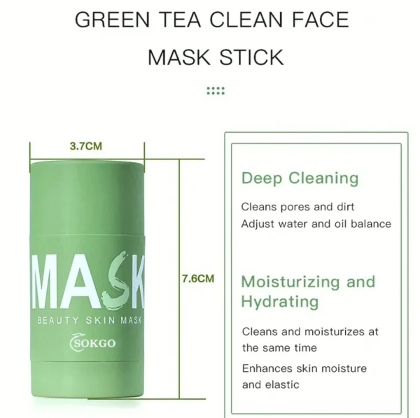 Purifying Green Tea Face Mask for Guys & Ladies