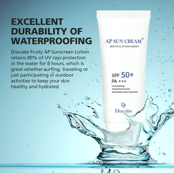 AP Fruit-Infused Waterproof Sunscreen 2.03 Fluid Ounces 50+ SPF
