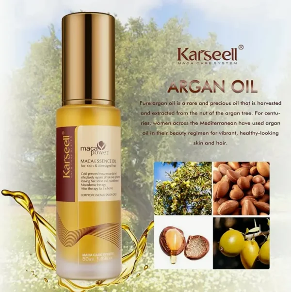 Argan Serum for Damaged Hair - 50ml Weightless Formula