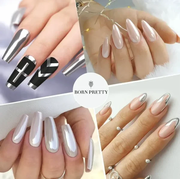 B.P. Mirror Nail Pigment Kit