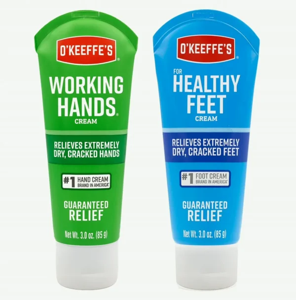 O'Keefe's Hand & Foot Cream Set, 3 oz Tubes