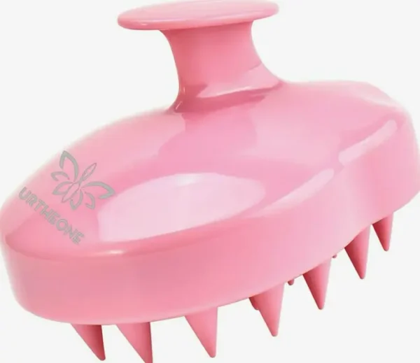 Soft Silicone Scalp Massage Brush Shampoo Brush Suitable for Wet Dry Curly Straight Hair Color