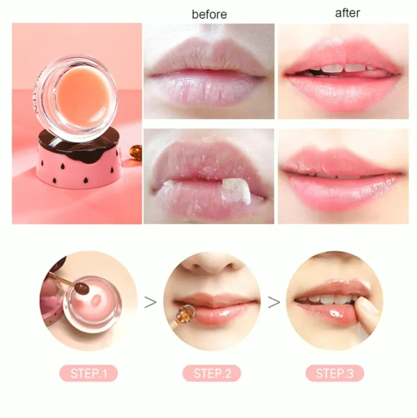 Bee Lip Balm Moisturizing Set, Berry & Honey Scents