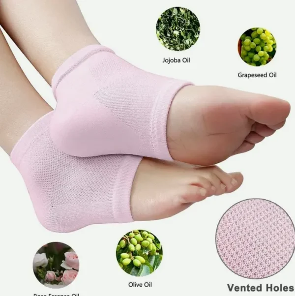 Ultimate Cracked Foot Treatment Gel Socks Bundle