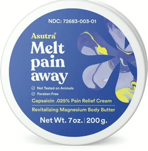 ASUTRA Body Butter with Chili Extract providing Warm Relief