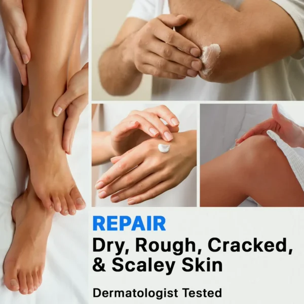 Ebanel Urea Cream 40% + Salicylic Acid 2%, Skin Cream for Cracked Feet