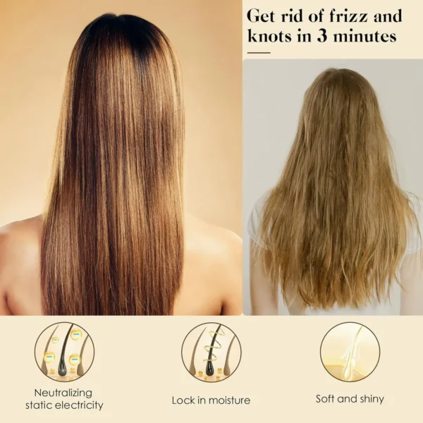 Bamboo Hairbrush for Hair Growth