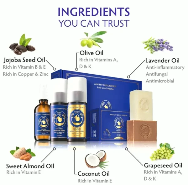 Natural Body Care Present Kit - Lavender Spa Basket