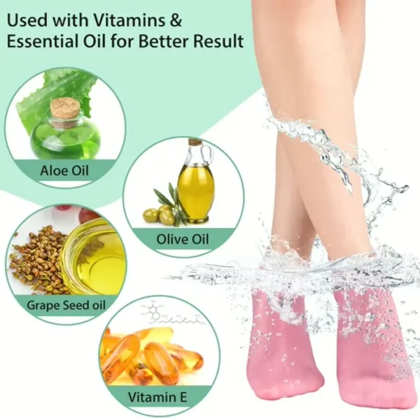 Gel Moisturizing Socks for Dry Feet - Noverlife