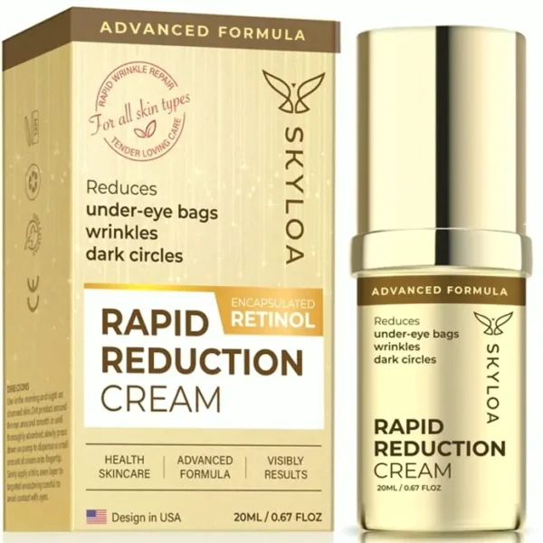 Retinol Eye Cream for Dark Circles and Wrinkles