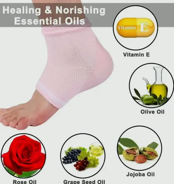 Ultimate Cracked Foot Treatment Gel Socks Bundle