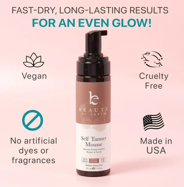 Self Tan Foam Kit - Natural Ingredients Made in USA