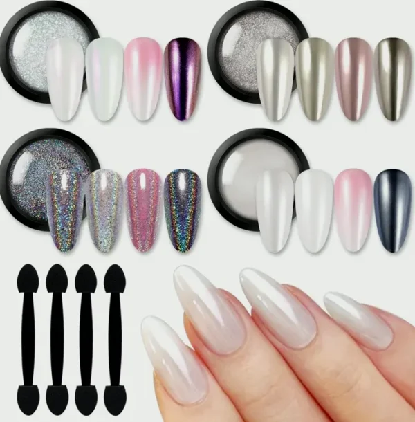 B.P. Mirror Nail Pigment Kit