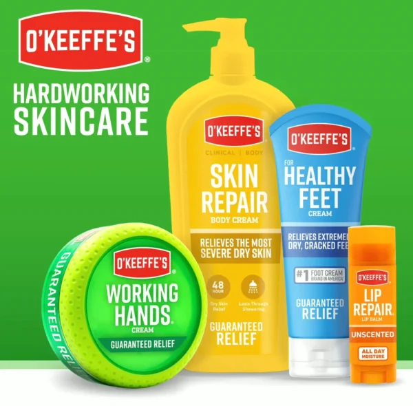 O'Keefe's Hand & Foot Cream Set, 3 oz Tubes