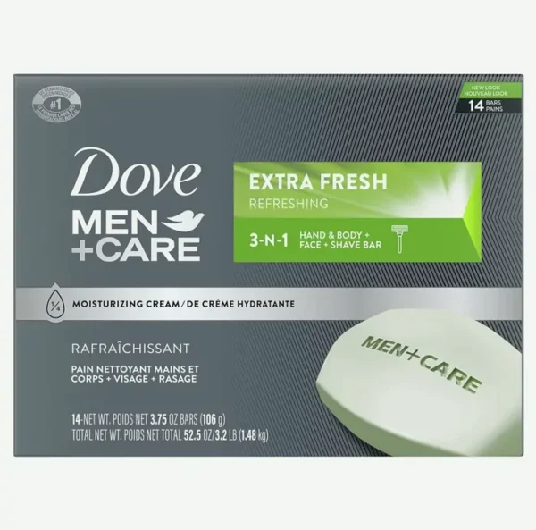 DOVE MEN+CARE 3-in-1 Cleanser for Body, Face, and Shaving