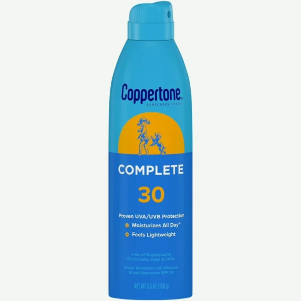 Coppertone SPF 30 Mist, Featherlight, Hydrating Set
