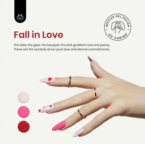 Gel Set with 6 Colors UV LED Gift Kit