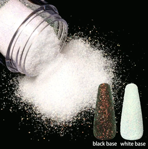 Dual Color Shining Sugar Powder for DIY Manicure