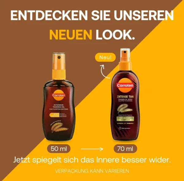 Carroten Intensive Tanning Oil SPF-0 70ml