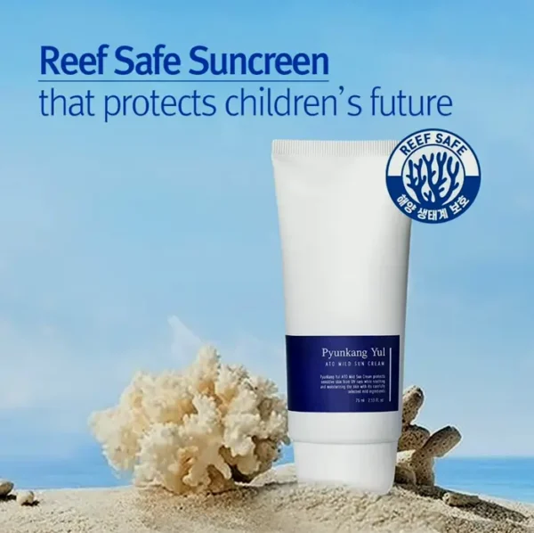 PYUNKANG ATO Sunscreen SPF 50 Safe Care for Sensitive Skin, 2.53 Fl Oz