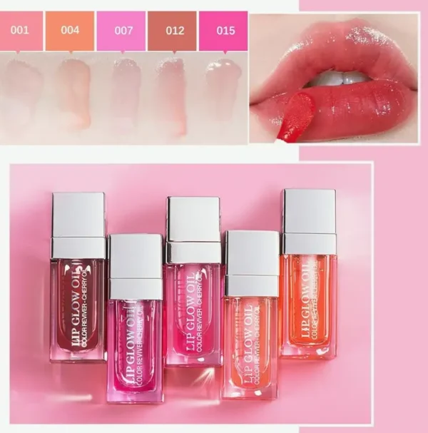 Moisturizing Colored Lip Oil Gloss, Repairing Care