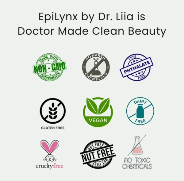 Dr. Liia's Fun Vegan Lip Balm - Lightweight Hydration