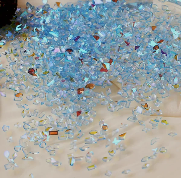 Shimmer Manicure Rhinestones Mixed Shapes