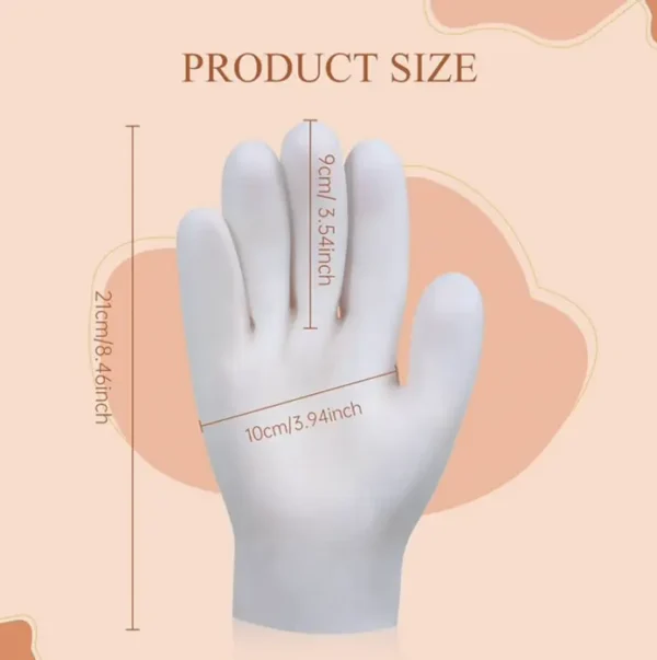Two-Tone Hydrating Gloves Two Pairs