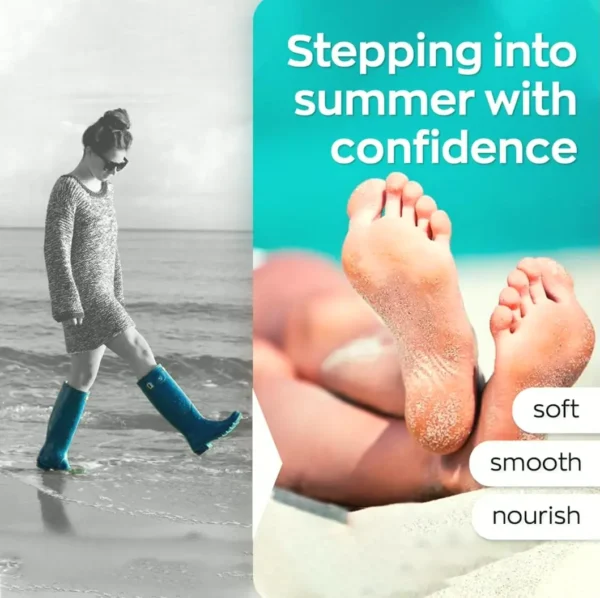 Hydrating Foot Mask for Dry Heels with Plant Extracts Single Pack