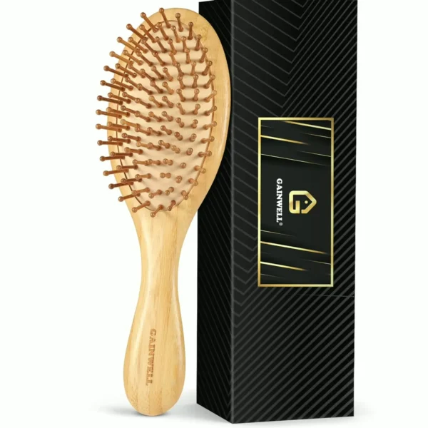 Bamboo Hairbrush for Hair Growth