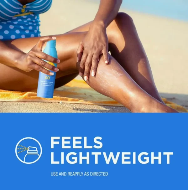 Coppertone SPF 30 Mist, Featherlight, Hydrating Set